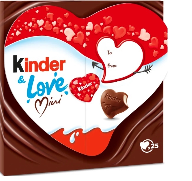 Конфеты Kinder love mini 107г – Цена. Фото. Описание